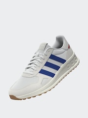 adidas Blue/White Run 84s Trainers - Image 12 of 18
