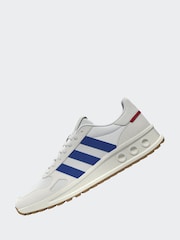 adidas Blue/White Run 84s Trainers - Image 14 of 18