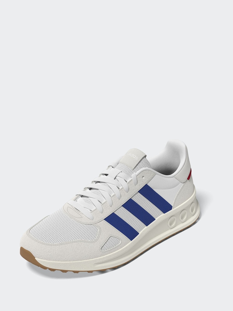 adidas Blue/White Run 84s Trainers - Image 4 of 18