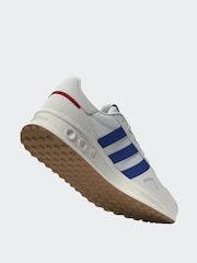 adidas Blue/White Run 84s Trainers - Image 5 of 18