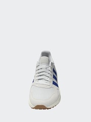 adidas Blue/White Run 84s Trainers - Image 6 of 18
