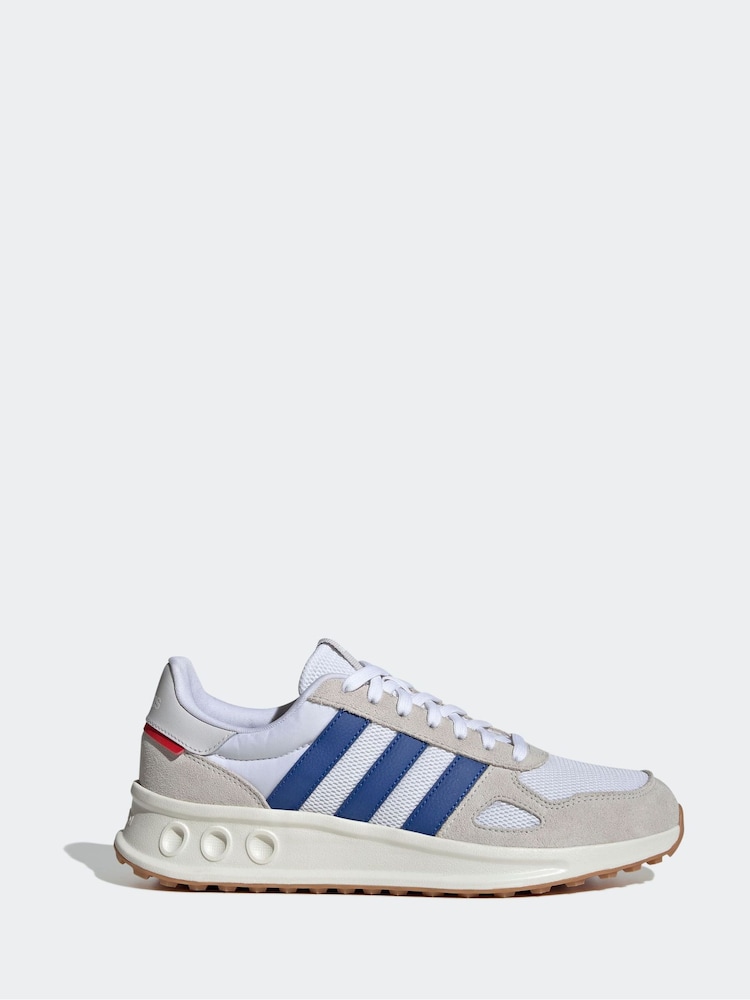 adidas Blue/White Run 84s Trainers - Image 9 of 18