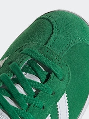 adidas original Green Kids Gazelle Trainers - Image 9 of 9