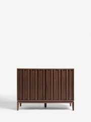 Jasper Conran London Walnut Belgrave Small Sideboard - Image 6 of 12