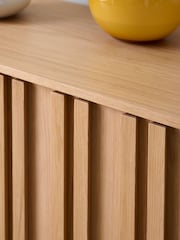 Jasper Conran London Oak Belgrave Large Sideboard - Image 5 of 12