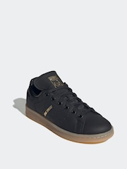 adidas Black Kids Stan Smith Shoes - Image 3 of 8