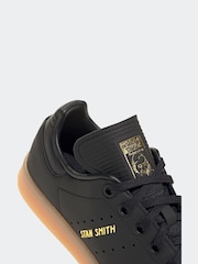 adidas Black Kids Stan Smith Shoes - Image 7 of 8