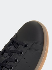 adidas Black Kids Stan Smith Shoes - Image 8 of 8