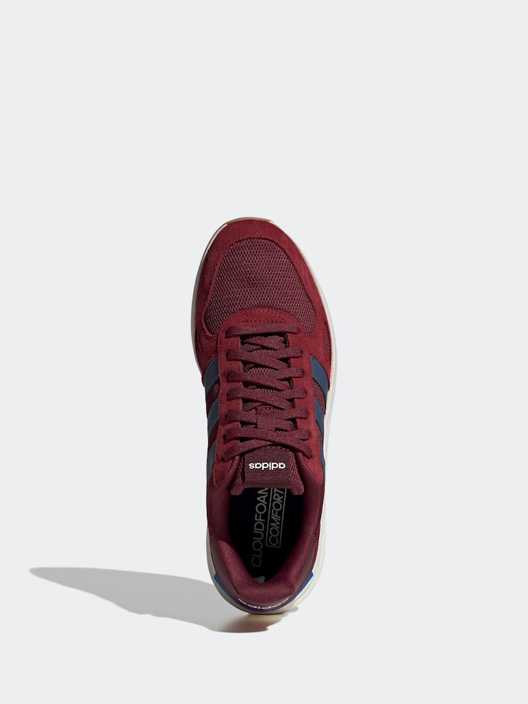 adidas Red Run 84s Trainers - Image 5 of 8
