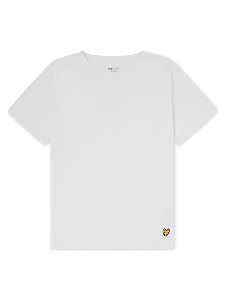 Lyle & Scott White Sleepwear Shorts Boys Prince Set - Image 2 of 6