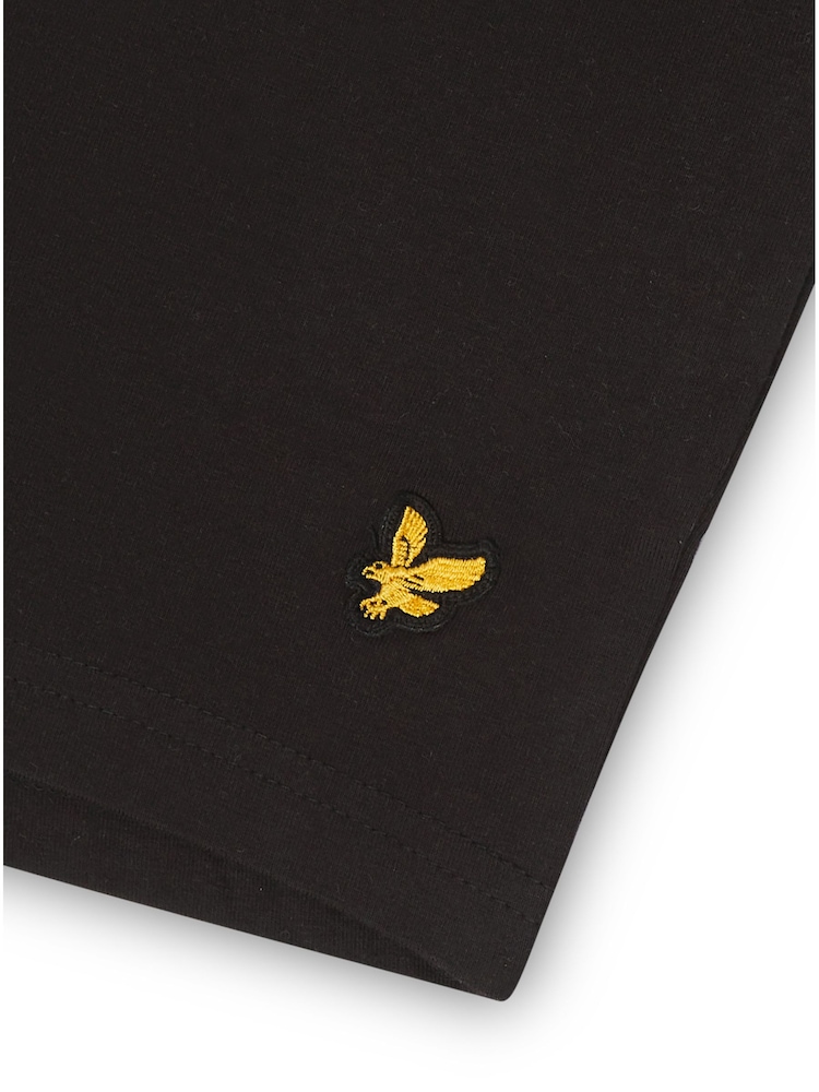 Lyle & Scott Grey Boys Prince Sleepwear Shorts Set - Image 5 of 6