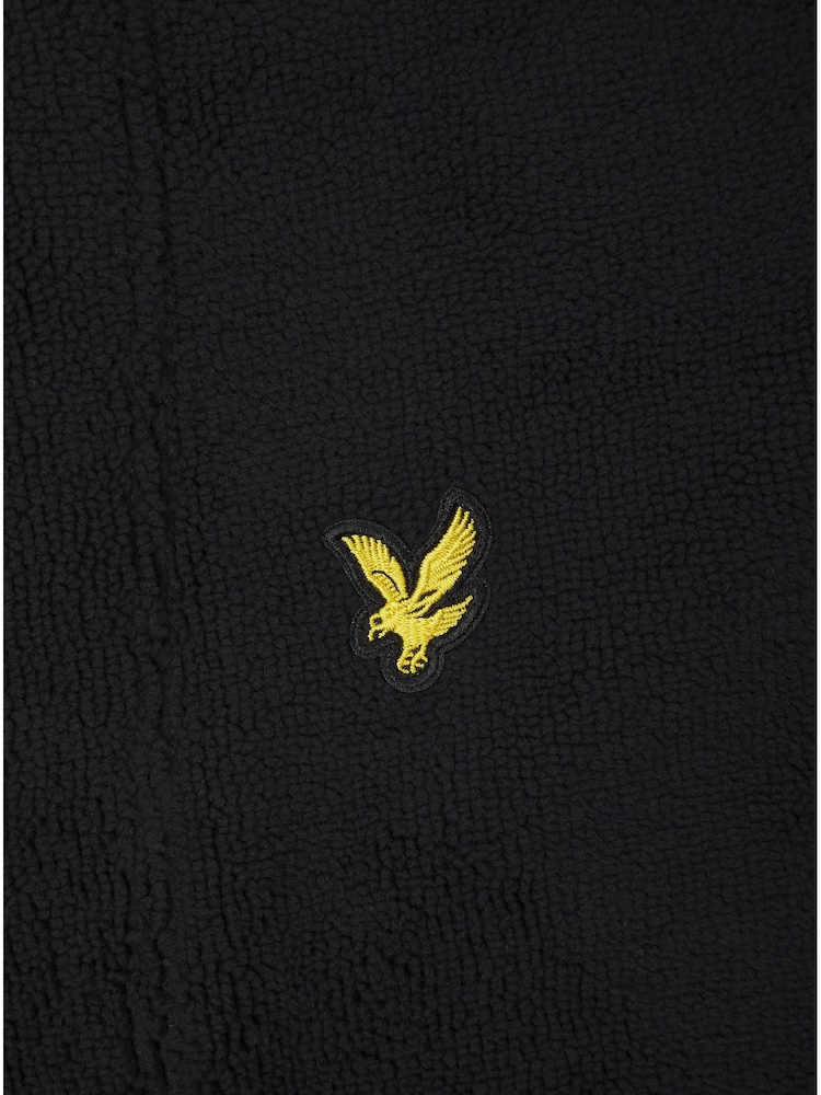 Lyle & Scott Black Boys Bucke Bathrobe - Image 2 of 4