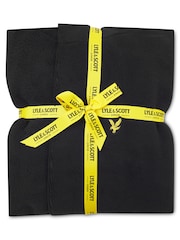 Lyle & Scott Black Boys Bucke Bathrobe - Image 3 of 4