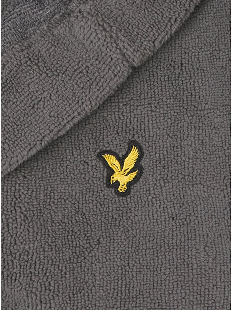 Lyle & Scott Grey Bucke Bathrobe - Image 3 of 4