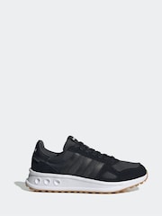 adidas black/white Run 84 Trainers - Image 1 of 8