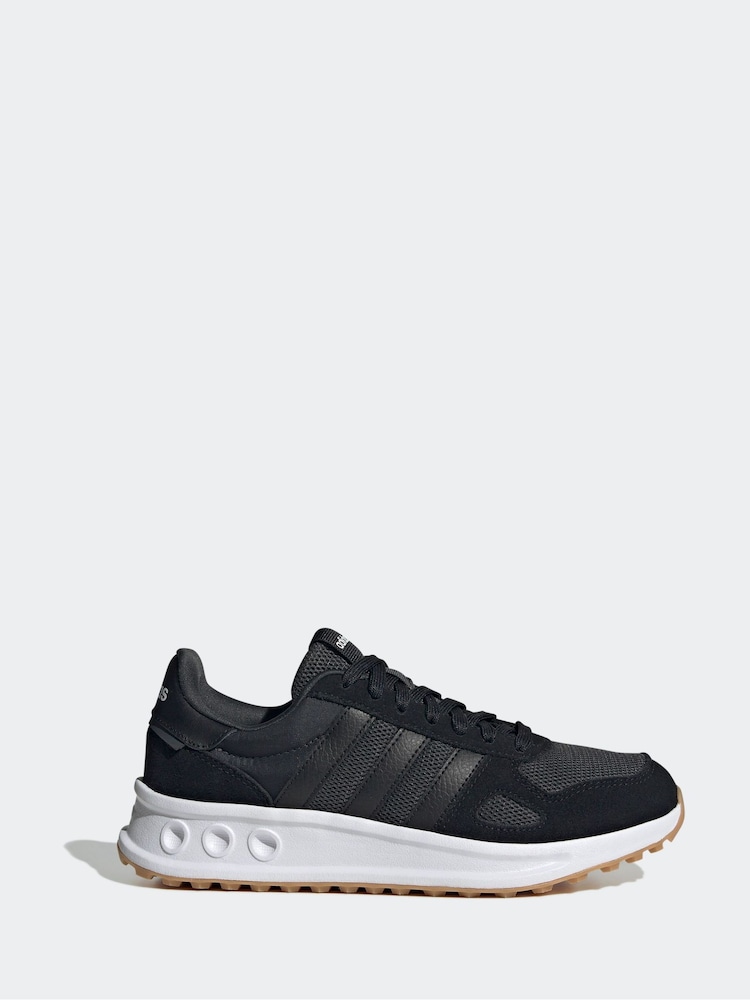 adidas black/white Run 84 Trainers - Image 1 of 8