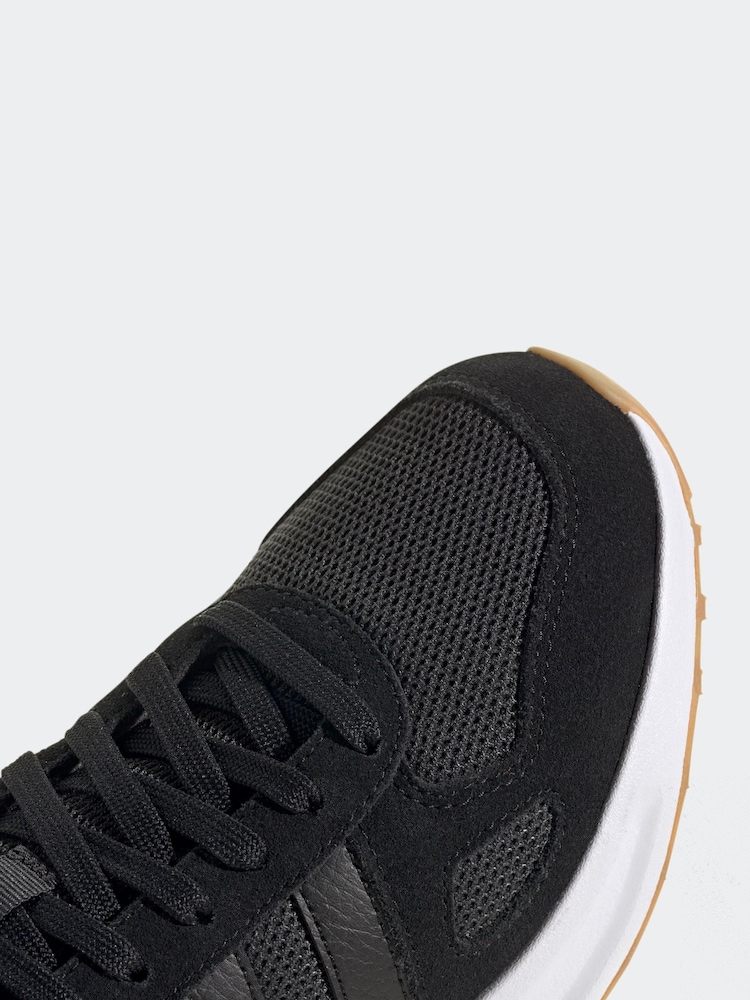 adidas black/white Run 84 Trainers - Image 8 of 8