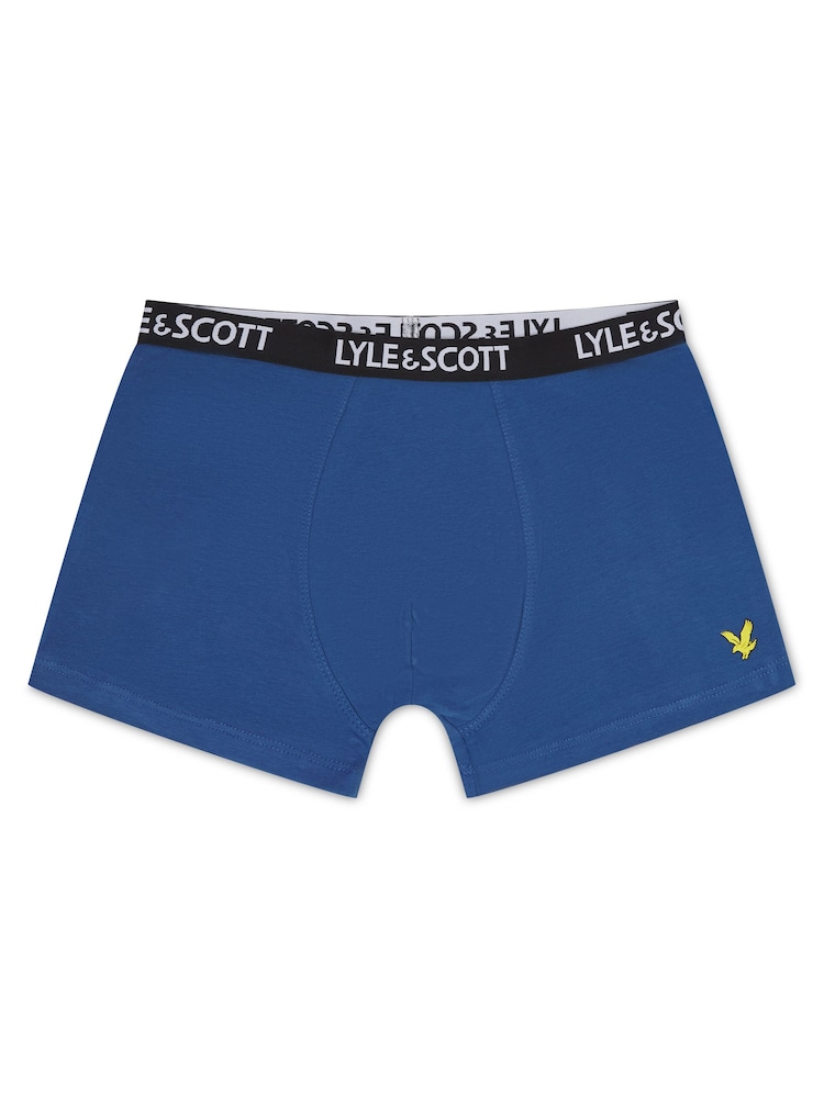 Lyle & Scott dečki Darryl spodnje perilo Trunks 3 komplet - Slika 4 iz 4