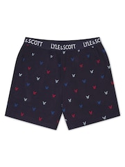 Lyle & Scott White Sleepwear Jethro Boys Shorts Set - Image 3 of 6
