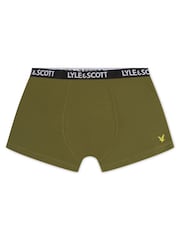 Lyle & Scott Grey Boys Markus Underwear Trunks 3 Pack - Image 2 of 4