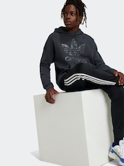 adidas Grey Kids Trefoil 100% Cotton Hoodie - Image 2 of 4