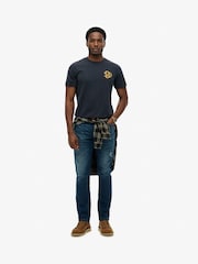 Superdry Blue Logo Relaxed T-Shirt - Image 3 of 5