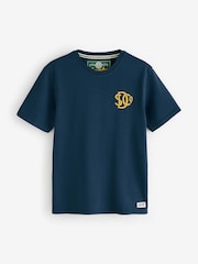 Superdry Blue Logo Relaxed T-Shirt - Image 5 of 5