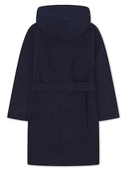 Lyle & Scott Blue Boys Bucke Bathrobe - Image 2 of 4