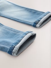Mid Wash Denim Super Soft Pull-On Jeans With Stretch (3mths-7yrs) - Image 6 of 6