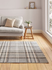 Catherine Lansfield Kelso Check Tartan Rug - Imagen 1 de 5
