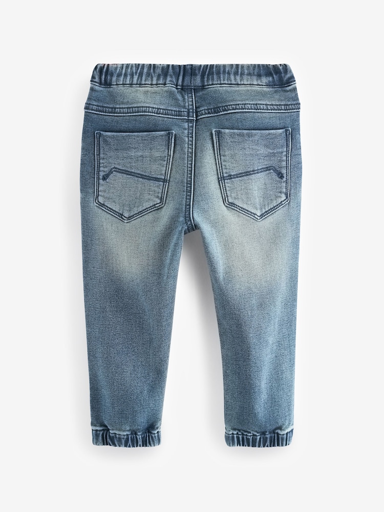 Mid Blue Joggers Jeans With Comfort Stretch (3mths-7yrs) - Image 8 of 9