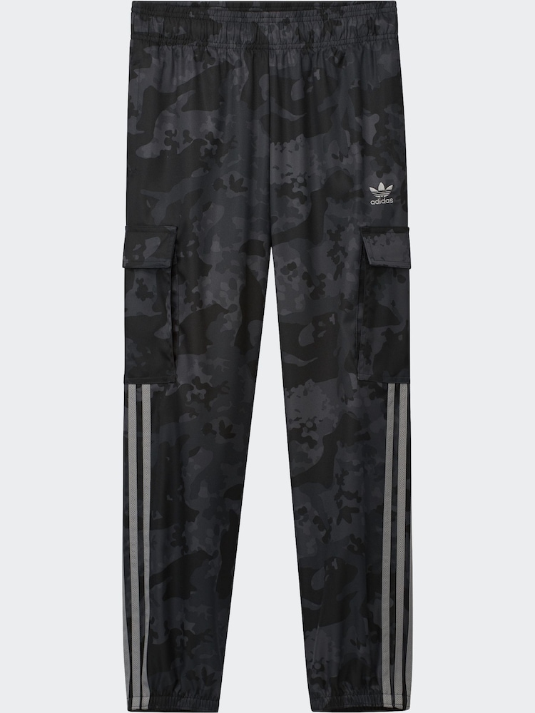 adidas Grey Cargo Joggers - Image 6 of 6