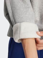 adidas originals Grey Essentials Crew Sweatshirt - Image 4 of 7