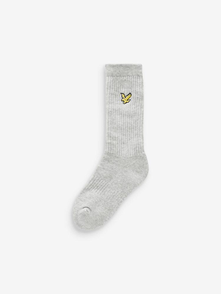 Lyle & Scott dečki Scout Cotton Sports nogavice 3 komplet - Slika 2 iz 4