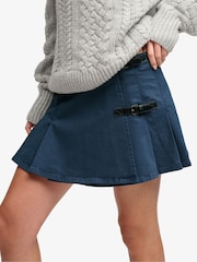 Superdry Denim Pleated Skirt - Bild 3 von 7