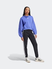 adidas originals Blue Essentials Crew Sweatshirt - Image 4 of 6