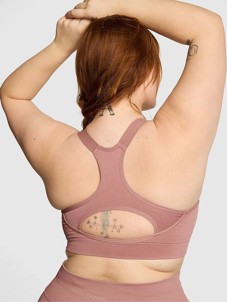 Victoria's Secret PINK Windsor Rose Pink Sports Bra - Image 2 of 4