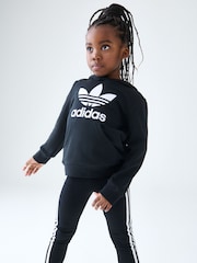 adidas Originals Black Hoodie And Leggings Set - Image 5 of 6