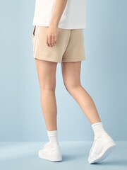 adidas Originals Brown 3-Stripes Shorts - Image 2 of 5