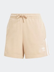 adidas Originals Brown 3-Stripes Shorts - Image 5 of 5