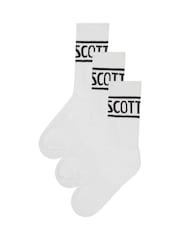 Lyle & Scott Jacquard Boys Sports Socks 3 Pack - Imagen 1 de 2