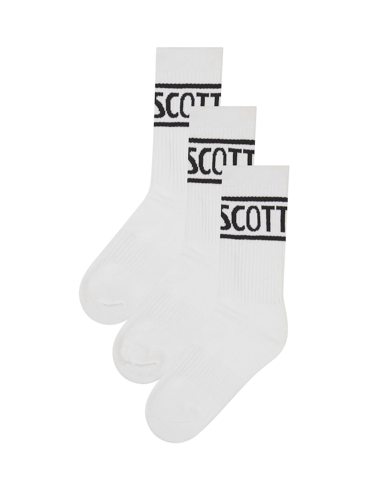 Lyle & Scott Jacquard Boys Sports Socks 3 Pack - Imagen 1 de 2