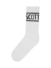 Lyle & Scott Jacquard Boys Sports Socks 3 Pack - Imagen 2 de 2