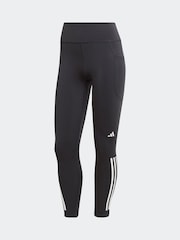 adidas Black Daily Run 3S 7/8 Leggings - Image 6 of 6