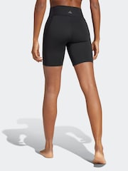 adidas Black All Me Essentials 7-inch Yoga Shorts - Image 2 of 7