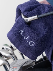 Embroidered Initials Golf Towel for Him by No Ordinary Gift - Image 1 of 4