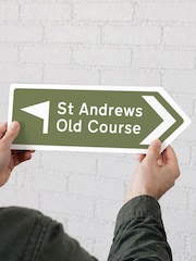 Dad’s Favourite Place Metal Arrow Sign by No Ordinary Gift - Image 4 of 6