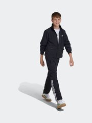 adidas Black Street Jam Woven Cargo Jacket Kids - Image 3 of 6