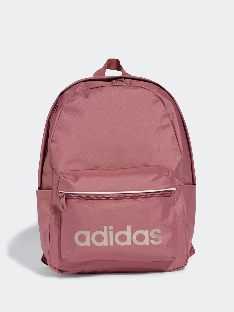adidas Red Linear Essentials Backpack - Image 1 of 6