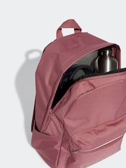 adidas Red Linear Essentials Backpack - Image 4 of 6